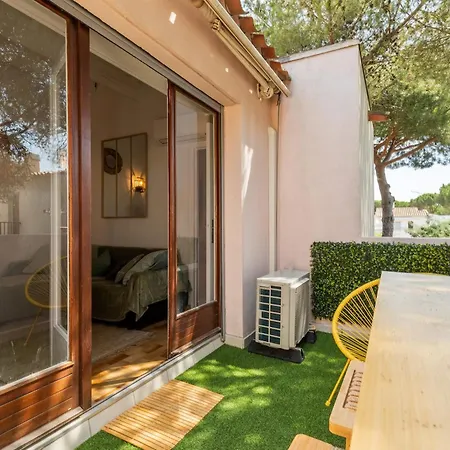 Cap Cozy Air-conditioned With Terrace And Pool * Agde