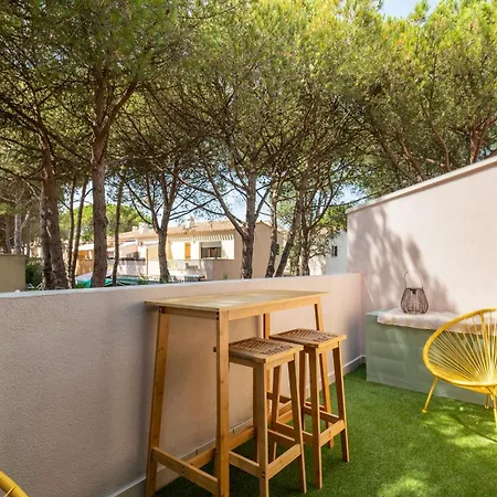 Cap Cozy Air-conditioned With Terrace And Pool