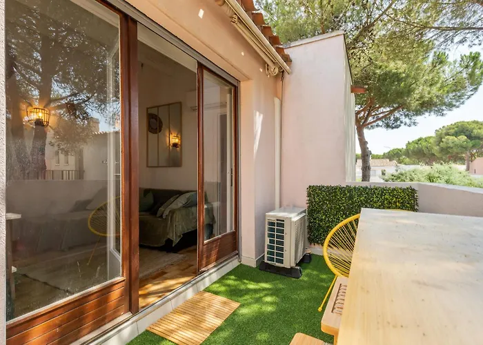 Cap Cozy Air-conditioned With Terrace And Pool * Agde