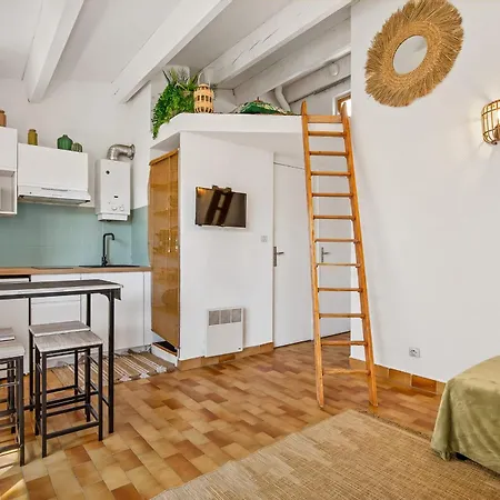 Cap Cozy Air-conditioned With Terrace And Pool 度假居 *