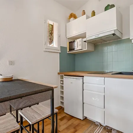 度假居 Cap Cozy Air-conditioned With Terrace And Pool *