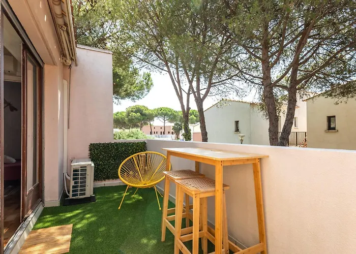 Hébergement de vacances Cap Cosy Climatisé Avec Terrasse Et Piscine Agde