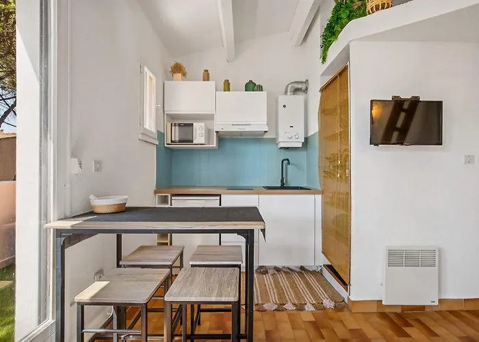 Cap Cosy Climatisé Avec Terrasse Et Piscine Hébergement de vacances *