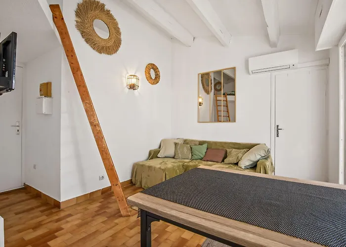 Cap Cosy Climatisé Avec Terrasse Et Piscine Hébergement de vacances