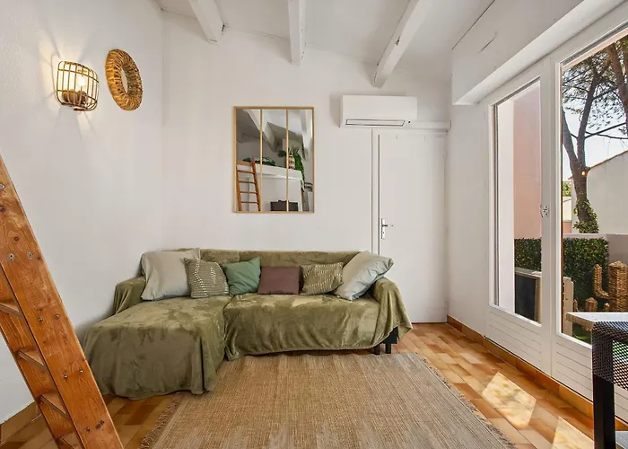 Cap Cozy Air-conditioned With Terrace And Pool Agde